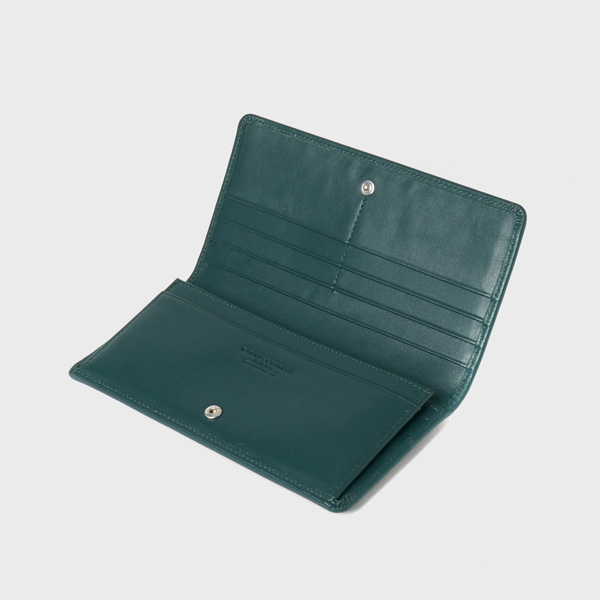フラップウォレット 詳細画像 DEEP GREEN 3