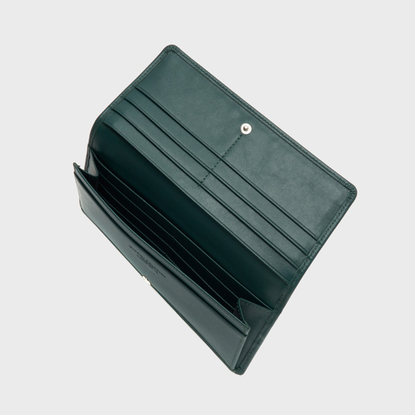 フラップウォレット 詳細画像 DEEP GREEN 4